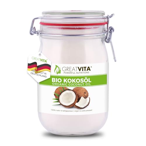 MeaVita Bio Kokosöl, nativ, 1er Pack (1 x 1000 ml)