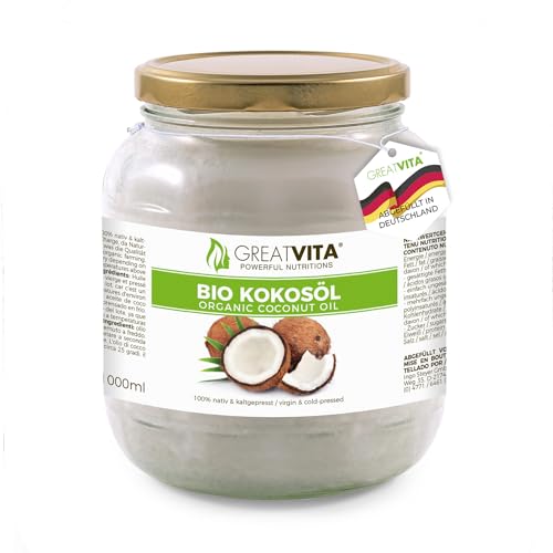 MeaVita Bio Kokosöl, nativ, 1er Pack (1 x 1000 ml)