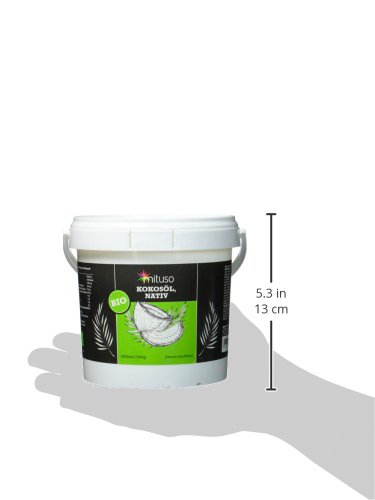 mituso Bio Kokosöl, nativ, 1er Pack (1 x 1 l) im Eimer - 8