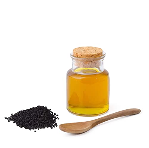 Schwarzkümmelöl 1000ml ungefiltert für Pferde in Dosierflasche *** mühlenfrisch direkt vom Hersteller Kräuterland Natur-Ölmühle *** 100% naturrein *** - 3