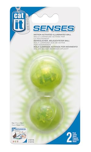 Catit Beleuchteter Ball 2er-Pack für Tempo-Spielschienen