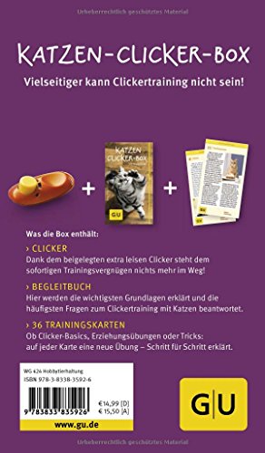 Katzen-Clicker-Box: Plus Clicker für  sofortigen Spielspaß (GU Tier-Box) - 2
