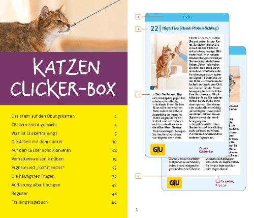 Katzen-Clicker-Box: Plus Clicker für  sofortigen Spielspaß (GU Tier-Box) - 16