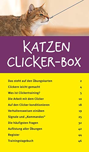 Katzen-Clicker-Box: Plus Clicker für  sofortigen Spielspaß (GU Tier-Box) - 4