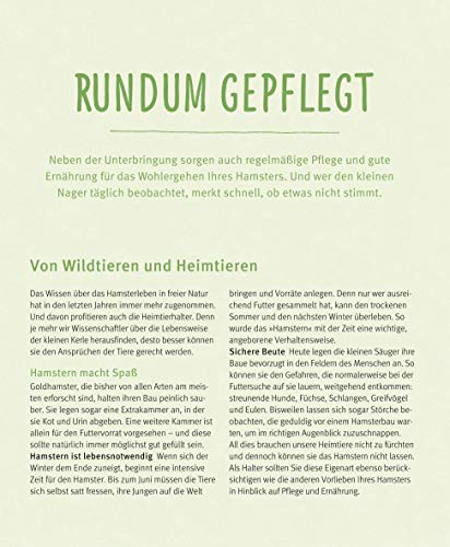 Hamster: Pflege-Einmaleins für kleine Solokünstler (GU Tierratgeber) - 12