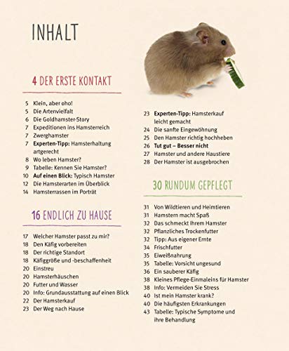 Hamster: Pflege-Einmaleins für kleine Solokünstler (GU Tierratgeber) - 3