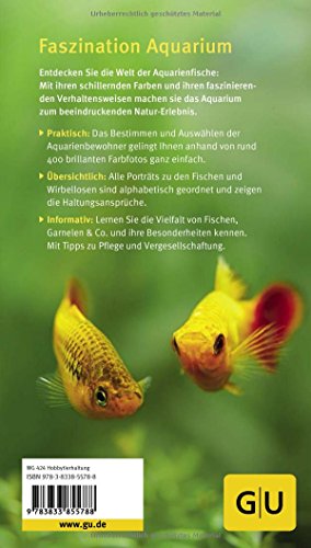 Aquarienfische von A bis Z: Über 300 beliebte Süßwasserfische im Porträt. Plus: Fische fürs Nano-Aquarium, Garnelen & Co. (GU Der große Kompass) - 2