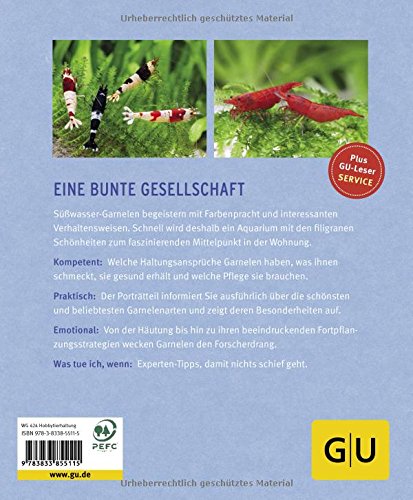 Süßwasser-Garnelen: Pflege-Einmaleins für filigrane Schönheiten (GU Tierratgeber) - 2