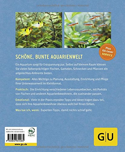 Kleine Aquarien: 60 Liter spannender Lebensraum (GU Tierratgeber) - 2