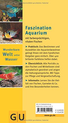 Aquarienfische von A bis Z: Über 300 beliebte Süßwasserfische. Mit schönen Kleinstfischen fürs Nano. (GU Der große Kompass) - 2