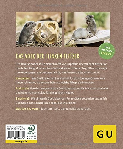 Rennmäuse: Gesund und flink auf den Beinen (GU Tierratgeber) - 2