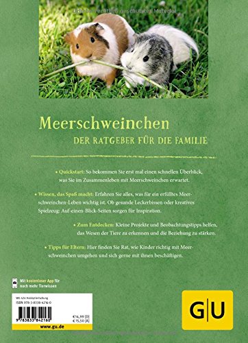 Neugierige Meerschweinchen: So fühlen sie sich wohl. Mit vielen Eltern-Tipps und Entdecker-Seiten für Kinder (GU Mein Heimtier) - 2