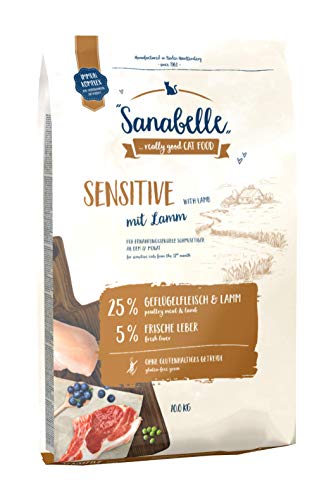 Sanabelle Sensitive Lamm Katzenfutter, 1er Pack (1 x 10 kg)