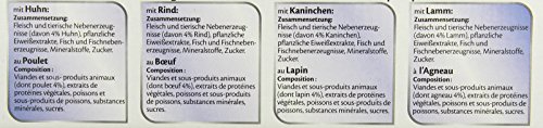Felix So gut wie es aussieht Katzenfutter Fleischauswahl mit Huhn, Rind, Kaninchen, Lamm, 44 Beutel (44 x 100 g) - 4