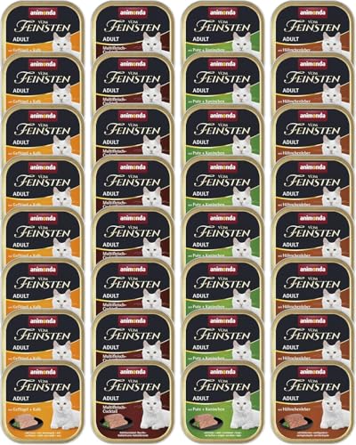 Animonda vom Feinsten 83254 Mix1 Geflügel-Kreationen 32 x 100 g