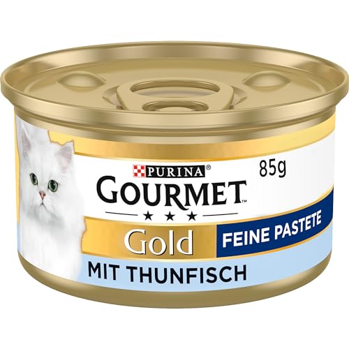 Gourmet Gold Katzenfutter Feine Pastete mit Thunfisch