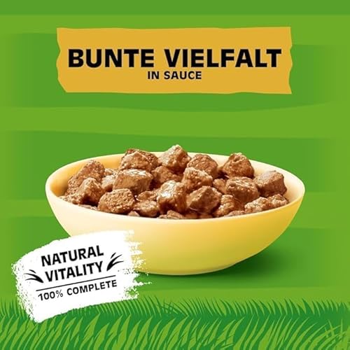 Kitekat Katzenfutter Bunte Vierfalt in Soße, 48 Beutel (1 x 48 x 100 g) - 5