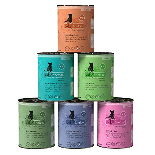 Catz finefood Katzenfutter Multipack II 6 x 400 g