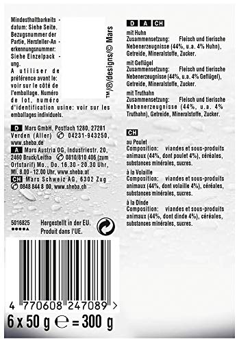 Sheba Fresh & Fine Katzenfutter Geflügel-Variation, 72 Beutel (72 x 50 g) - 3