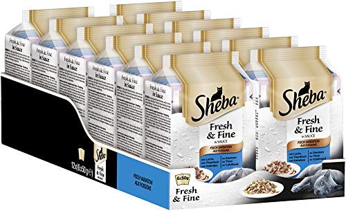 Sheba Fresh & Fine Fisch Variation 72 x 50 g