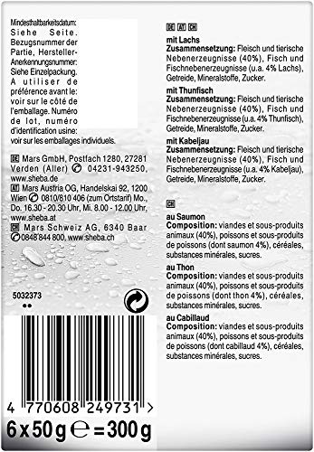 Sheba Fresh & Fine Katzenfutter Fisch (MSC) Variation, 72 Beutel (72 x 50 g) - 3