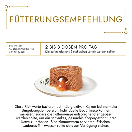 Gourmet Gold Zarte Häppchen in Sauce mit Lachs & Huhn 85 g Katzenfutter (24er Pack) von Purina - 3