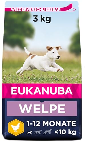 Eukanuba Puppy Small Breed Trockenfutter 3 kg