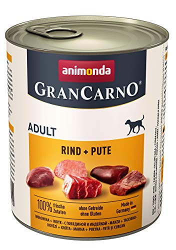 Animonda Gran Carno Hundefutter Adult Probierpack Adult Mix 2 (6 x 800 g) - 3