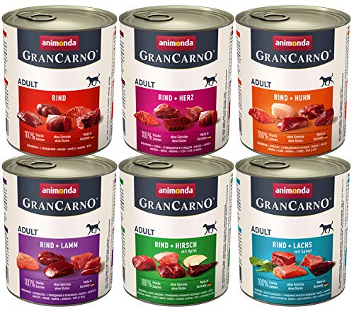 Animonda Gran Carno Hundefutter Adult Probierpack Mix 1