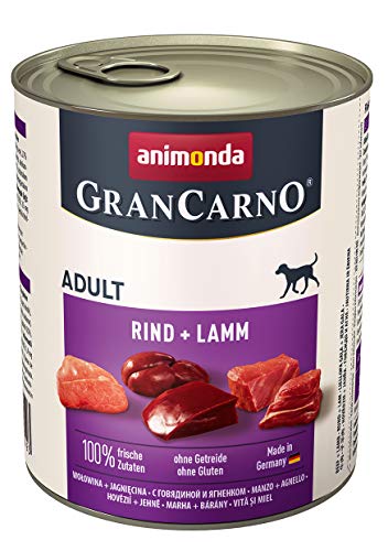 Animonda Gran Carno Hundefutter Adult Probierpack Adult Mix 1, 1er Pack (1 x 6 x 800 g) - 5
