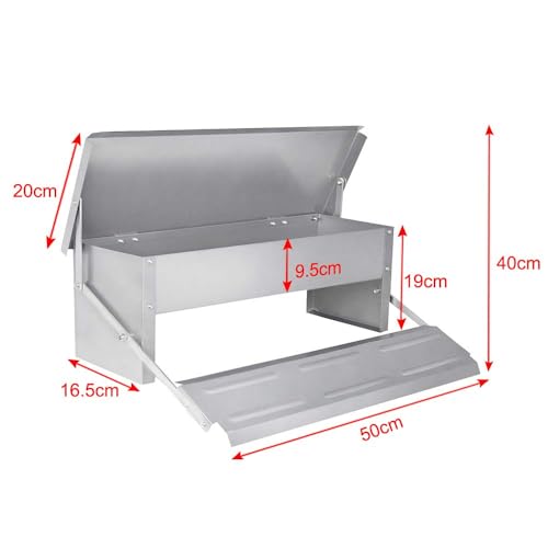 ORHEYA Automatischer Futterautomat für Hühner - 2