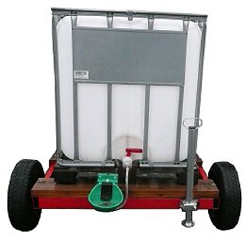 Mobile Weidetränke/fahrbare Tränke 1000 Liter IBC Tank