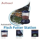 Jebao Fischfutterautomat, Set mit Ständer Futterautomat für Fisch / Koi Teich 5L, Teleskopbeine, sicherer Stand – Jebao wsq01 - 4