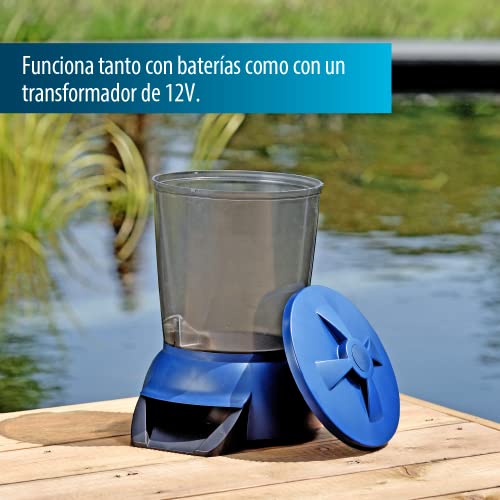 AquaForte Futterautomat Fish Feeder wahlweise mit Batteriebetrieb und/oder 12 V Trafo - 4