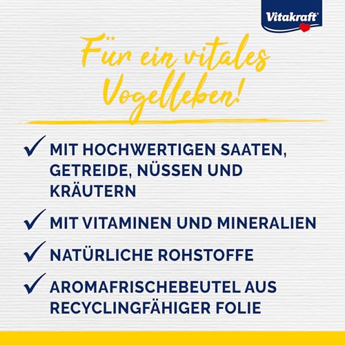 Vitakraft Vogelfutter Grosssittich Menü, 5x 1kg - 2