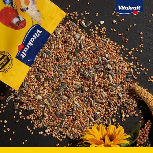 Vitakraft Vogelfutter Grosssittich Menü, 5x 1kg - 3