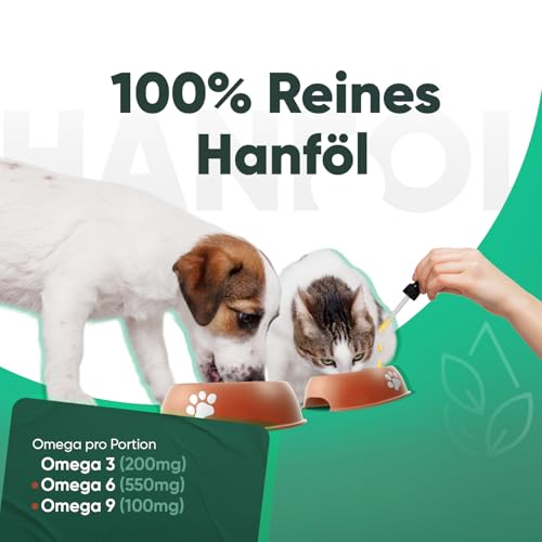 animigo Hanföl für Hunde & Katzen - 2