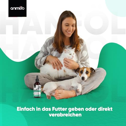 animigo Hanföl für Hunde & Katzen - 3