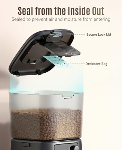 oneisall 3.5L Futterautomat Katze - 4