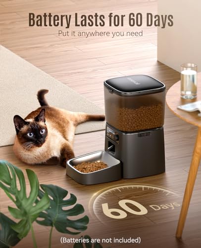 oneisall 3.5L Futterautomat Katze - 6