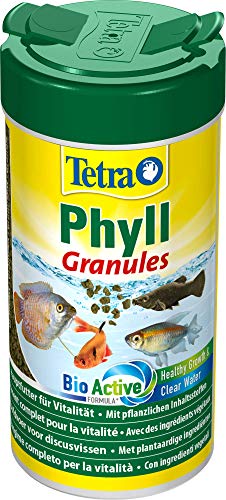 TetraPhyll Granules (Hauptfutter in Granulatform für alle pflanzenfressenden Zierfische, mit lebenswichtigen Ballaststoffen plus plus Präbiotika), 250 ml Dose - 3