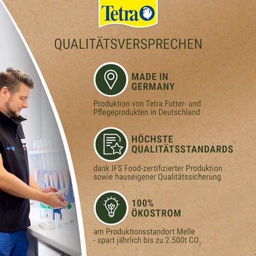 Tetra Pond Pellets Mini (Hauptfutter in Form schwimmfähiger Pellets, für die Ernährung von kleineren Teichfischen), 1 Liter Beutel - 9