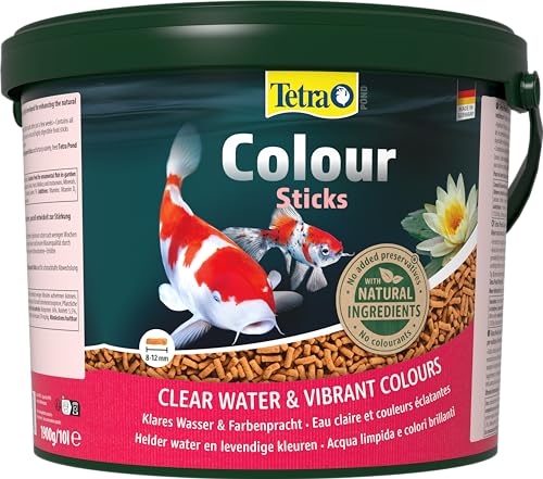 Tetra Pond Colour Sticks Hauptfutter 10 Liter