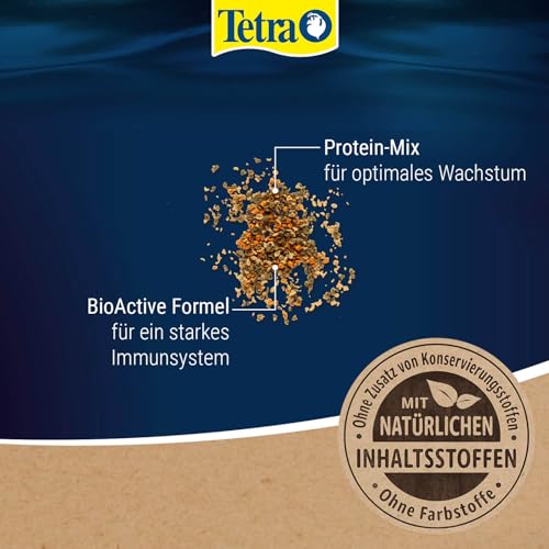 TetraMin Granules (Hauptfutter in Granulatform für alle kleinen Zierfische wie z.B. Salmler und Barben), 250 ml Dose - 4