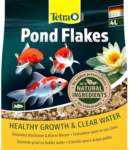 Tetra Pond Flakes Hauptfutter 4 Liter