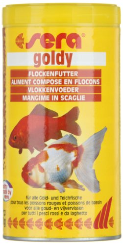 sera 00850 goldy 250 ml das Flockenfutter für kleinere Goldfische und andere Kaltwasserfische - 6