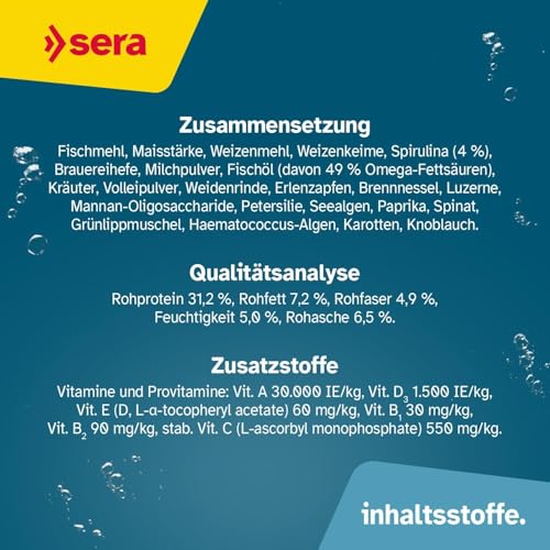 sera 00511 Wels-Chips 250 ml – Die Chips für raspelnde Welse (z.B. Ancistrus und L-Welse) - 4
