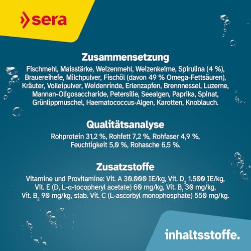 sera 00511 Wels-Chips 250 ml – Die Chips für raspelnde Welse (z.B. Ancistrus und L-Welse) - 5