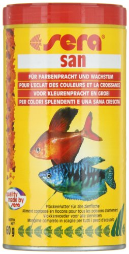 sera 00250 san  250 ml – das Farbfutter aus schwimmenden Flocken - 7