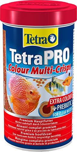 Tetra Pro Colour Premiumfutter (für alle tropischen Zierfische, Farbkonzentrat für hervorragende natürliche Farbausprägung, Vitaminstabilität, hoher Gehalt an Carotinoiden), 500 ml Dose